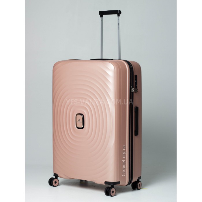 Набір валіз Франція (L M S-3шт) поліпропілен пудра/Snowball 35203, фото 4