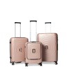 Набор чемоданов Франция (L M S-3шт) полипропилен пудра/Snowball 35203, фото 10