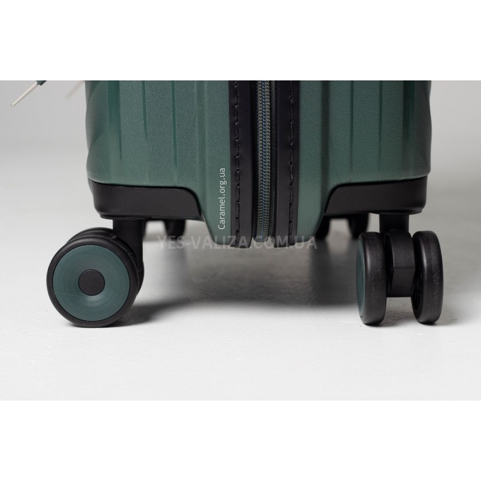 Набор чемоданов Франция (L M S-3шт) полипропилен зелёный/Snowbal 35203, фото 8