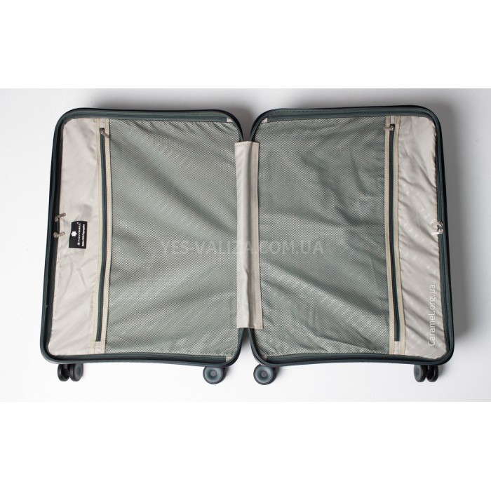 Набор чемоданов Франция (L M S-3шт) полипропилен зелёный/Snowbal 35203, фото 9