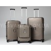 Набір валіз Франція (L M S-3шт) поліпропілен шампань/Snowball 35203, фото 11