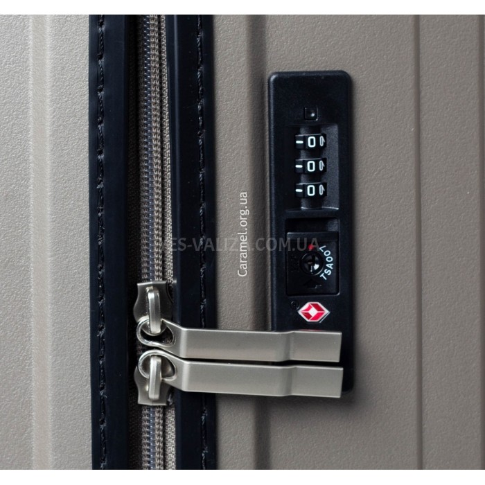 Набір валіз Франція (L M S-3шт) поліпропілен шампань/Snowball 35203, фото 7