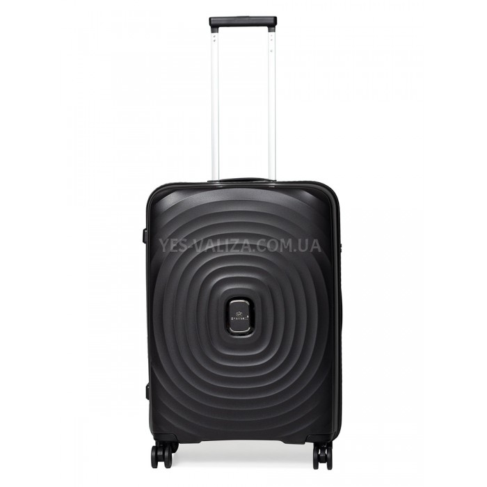 Набор чемоданов Франция (L M S-3шт) полипропилен чёрный/Snowball 35203, фото 3