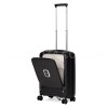 Набор чемоданов Франция (L M S-3шт) полипропилен чёрный/Snowball 35203, фото 14