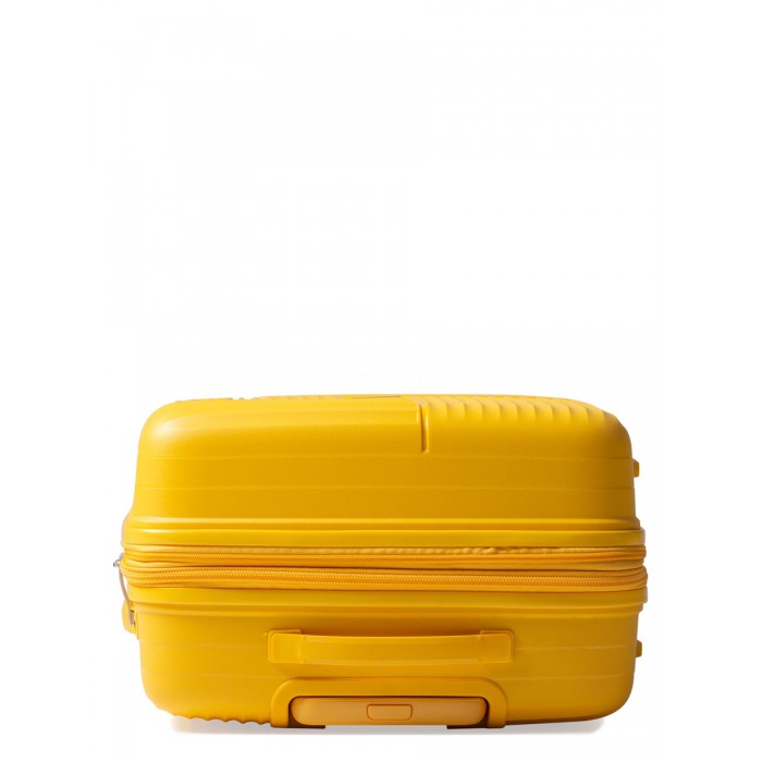Набір валіз Франція (L M S-3шт) поліпропілен жовтий/Snowball 20403, фото 7