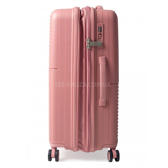 Набір валіз Франція (L M S-3шт) поліпропілен пудра/Snowball 20403, фото 5