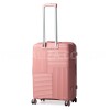 Набор чемоданов Франция (L M S-3шт) полипропилен пудра/Snowball 20403, фото 14