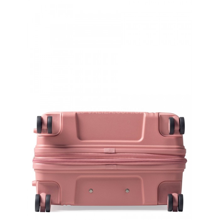 Набір валіз Франція (L M S-3шт) поліпропілен пудра/Snowball 20403, фото 9