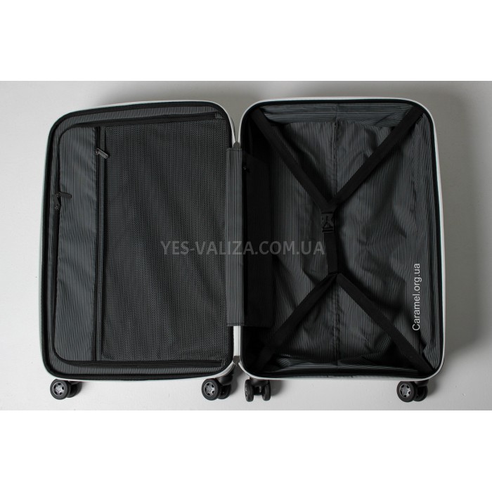 Набор чемоданов Франция (LMS+BC-4шт) полипропилен белый/Snowball 61303, фото 10