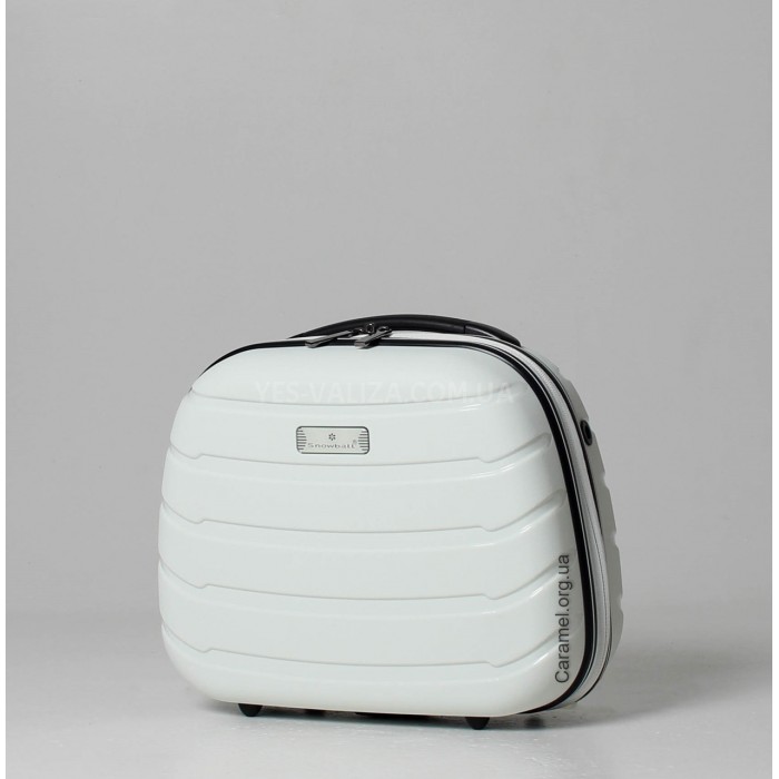 Набор чемоданов Франция (LMS+BC-4шт) полипропилен белый/Snowball 61303, фото 8