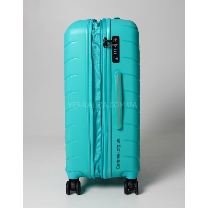 Набор чемоданов Франция (LMS+BC-4шт) полипропилен бирюза/Snowbal 61303, фото 6