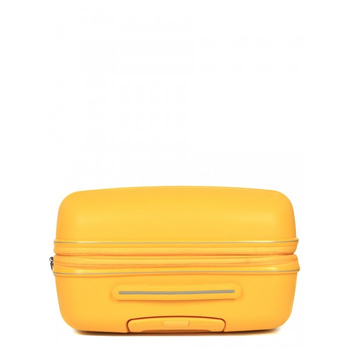 Набор чемоданов Франция (LMS+BC-4шт) полипропилен жёлтый/Snowbal 61303, фото 6