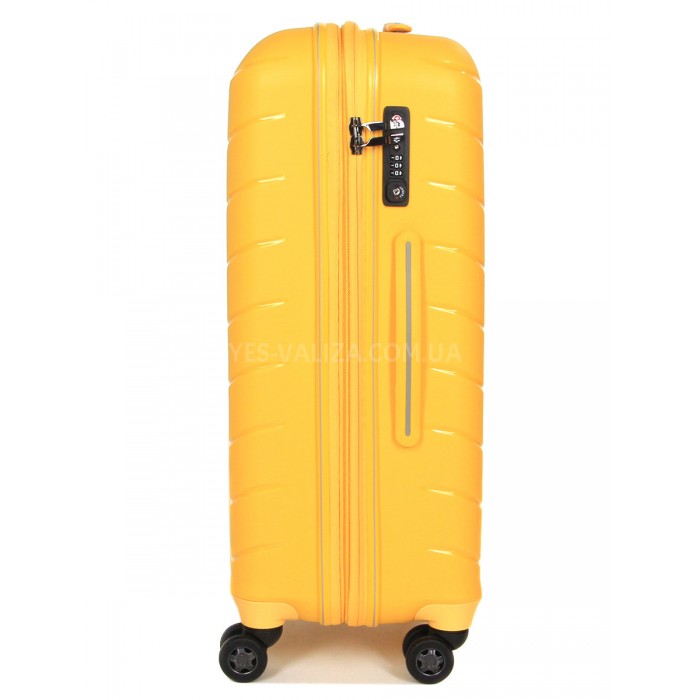 Набір валіз Франція (LMS+BC-4шт) поліпропілен жовтий/Snowball 61303, фото 8