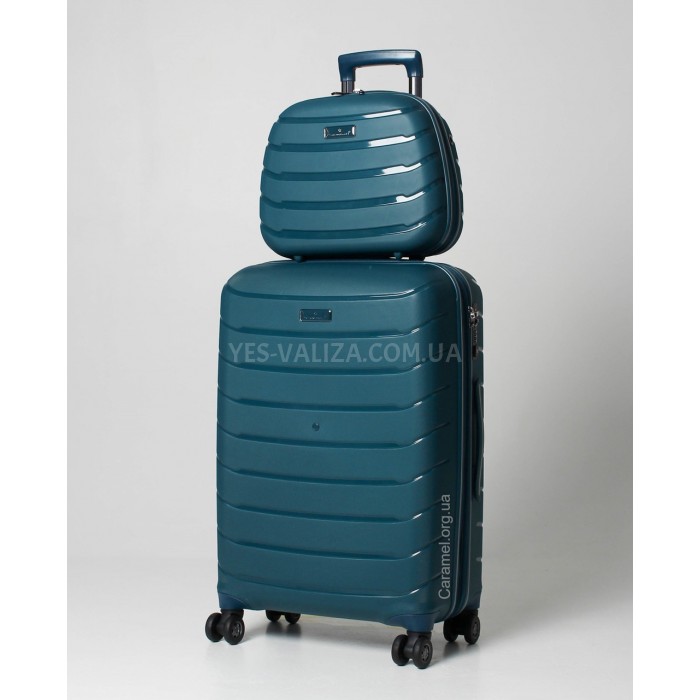 Набір валіз Франція (LMS+BC-4шт) поліпропілен мароко/Snowball 61303, фото 6