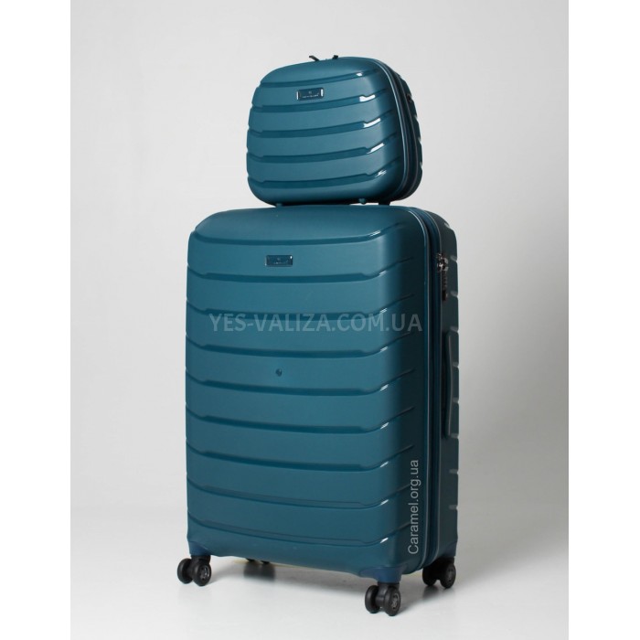 Набор чемоданов Франция (LMS+BC-4шт) полипропилен мароко/Snowbal 61303, фото 7