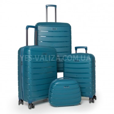 Набор чемоданов Франция (LMS+BC-4шт) полипропилен мароко/Snowbal 61303