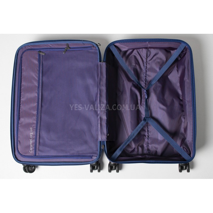 Набір валіз Франція (LMS+BC-4шт) поліпропілен синій/Snowball 61303, фото 10