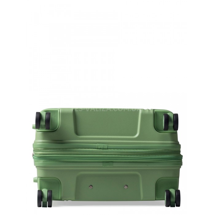 Набор чемоданов Франция (LMS-3шт) полипропилен зелёный/Snowball 20403, фото 9