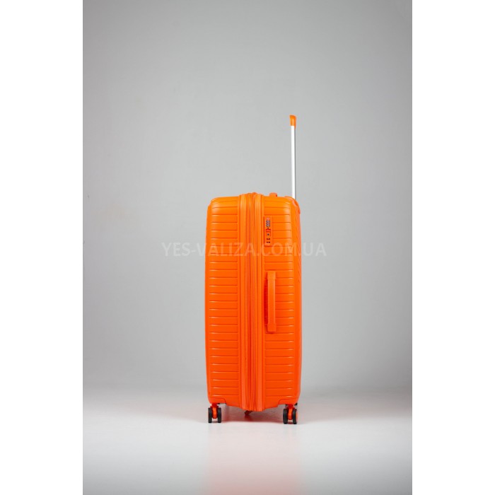 Набір валіз Франція (L M S-3шт) поліпропілен оранж/Snowball 20103, фото 5