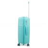 Набор чемоданов Франция (L M S-3шт) полипропилен мята/Snowball 20103, фото 16