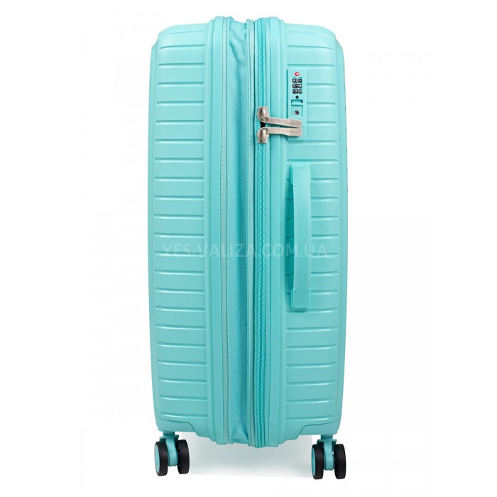 Набір валіз Франція (L M S-3шт) поліпропілен м'ята/Snowball 20103, фото 4