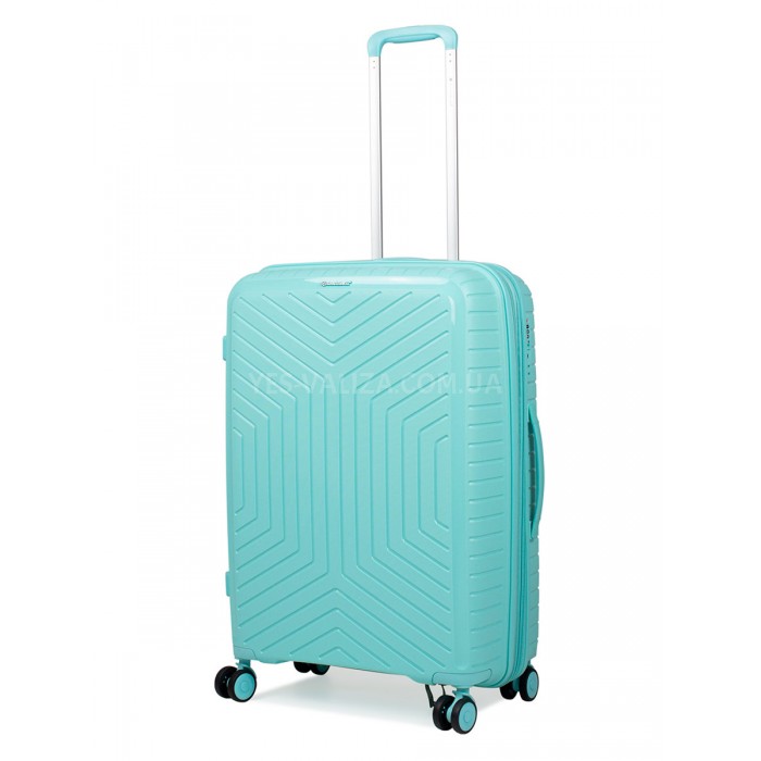 Набір валіз Франція (L M S-3шт) поліпропілен м'ята/Snowball 20103, фото 2