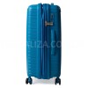 Набор чемоданов Франция (L M S-3шт) полипропилен голубой/Snowbal 20103, фото 14