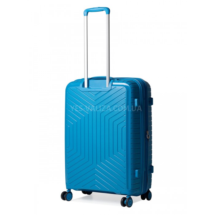 Набір валіз Франція (L M S-3шт) поліпропілен блакитний/Snowball 20103, фото 3