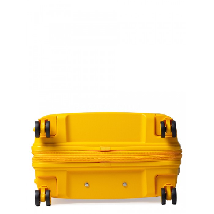 Набір валіз Франція (L M S-3шт) поліпропілен жовтий/Snowball 20103, фото 8
