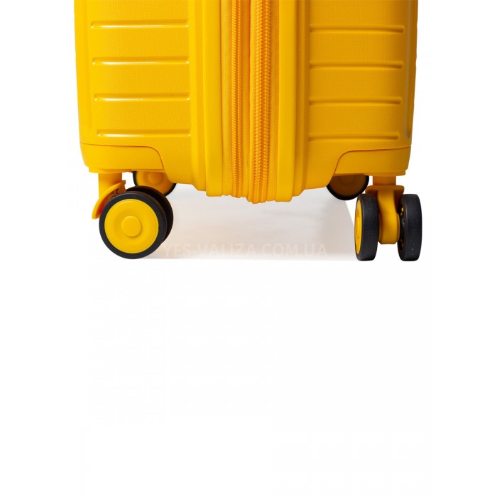 Набор чемоданов Франция (L M S-3шт) полипропилен жёлтый/Snowball 20103, фото 9