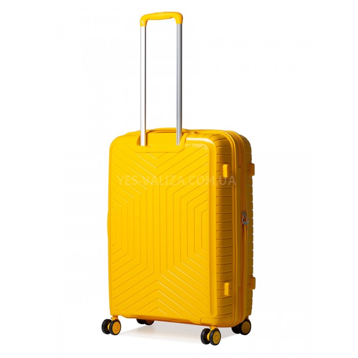 Набір валіз Франція (L M S-3шт) поліпропілен жовтий/Snowball 20103, фото 3