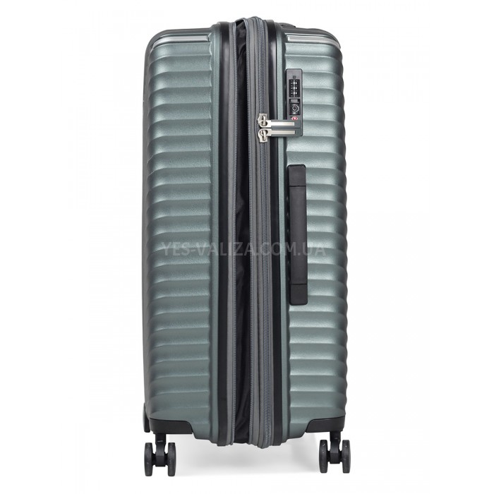 Набір валіз Франція (L M S-3шт) поліпропілен хакі/Snowball 05103, фото 8