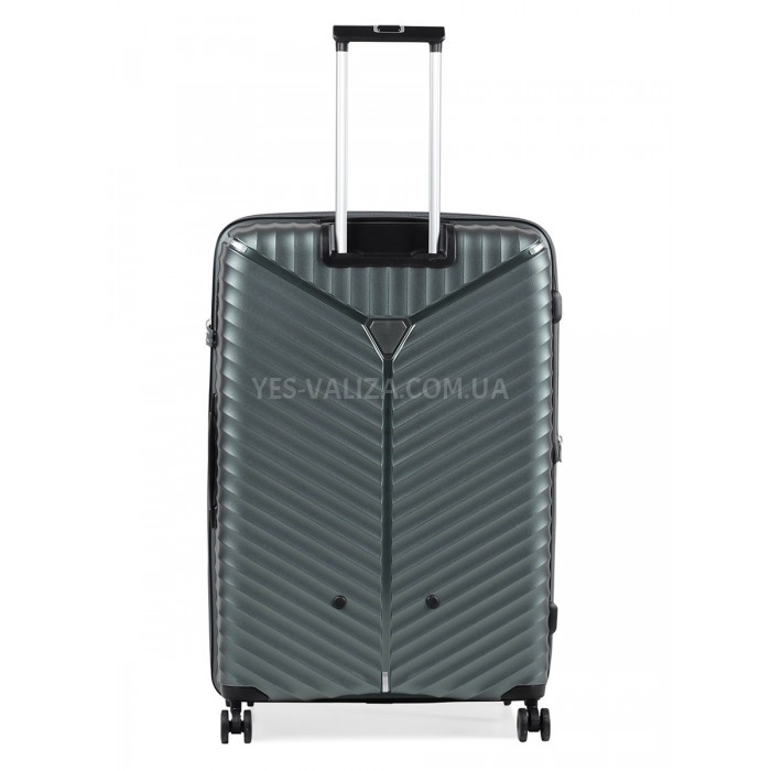 Набір валіз Франція (L M S-3шт) поліпропілен хакі/Snowball 05103, фото 3