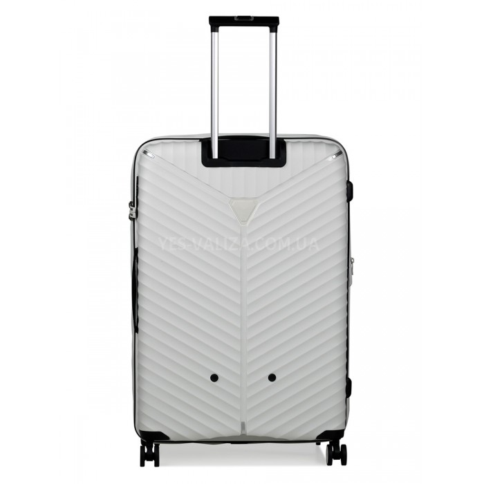 Набор чемоданов Франция (L M S-3шт) полипропилен белый/Snowball 05103, фото 3