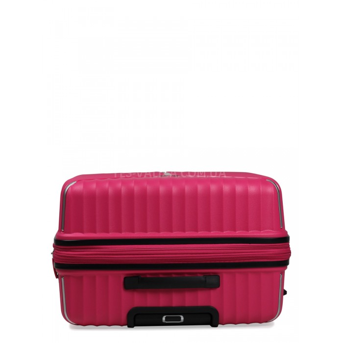 Набір валіз Франція (L M S-3шт) поліпропілен рожевий/Snowball 05103, фото 9