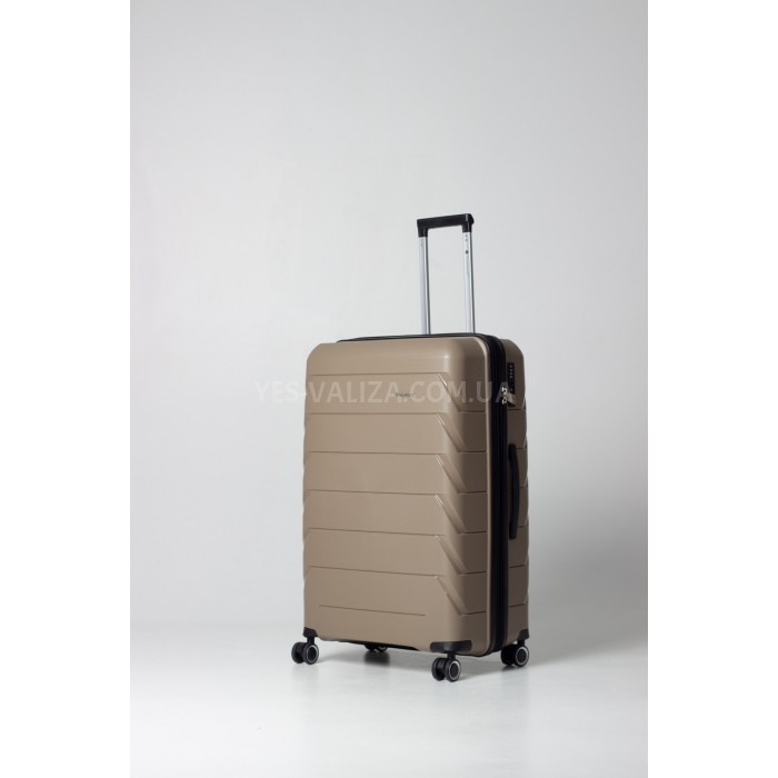 Набор чемоданов Франция (L M S-3шт) полипропилен беж./Snowball 33603, фото 4