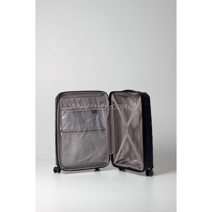 Набір валіз Франція (L M S-3шт) поліпропілен синій/Snowball 33603, фото 10