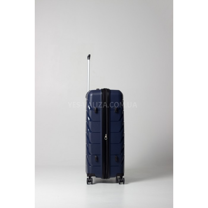 Набір валіз Франція (L M S-3шт) поліпропілен синій/Snowball 33603, фото 7