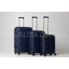 Набір валіз Франція (L M S-3шт) поліпропілен синій/Snowball 33603, фото 11