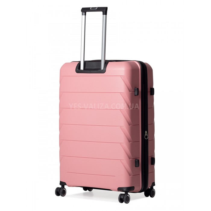 Набір валіз Франція (L M S-3шт) поліпропілен пудра/Snowball 33603, фото 3