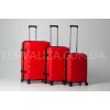 Набір валіз Франція (L M S-3шт) поліпропілен червоний/Snowball 33603, фото 11
