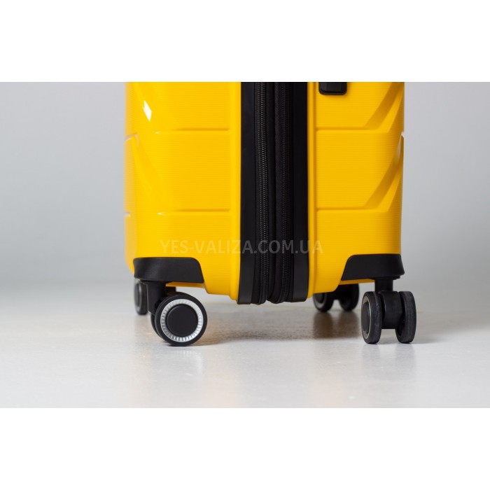 Набор чемоданов Франция (L M S-3шт) полипропилен жёлтый/Snowball 33603, фото 7