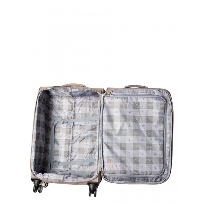 Набор чемоданов Франция (L M S-3шт) ткань бежевый/Snowball 87303, фото 9