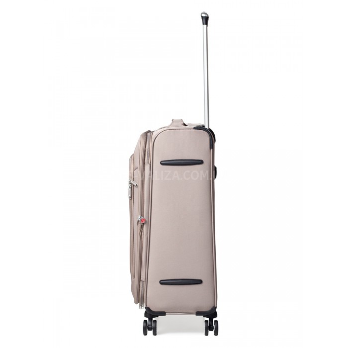 Набір валіз Франція (L M S-3шт) тканина бежевий/Snowball 87303, фото 4