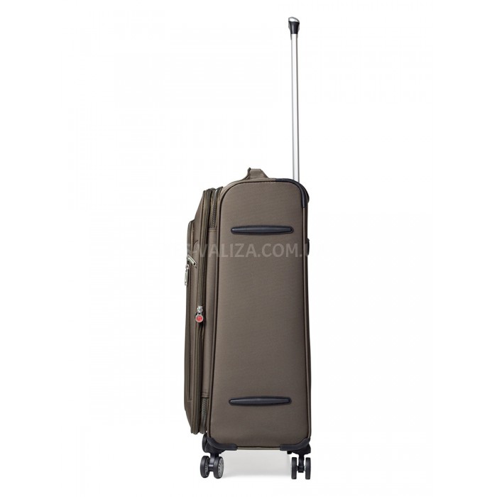 Набор чемоданов Франция (L M S-3шт) ткань хаки/Snowball 87303, фото 4