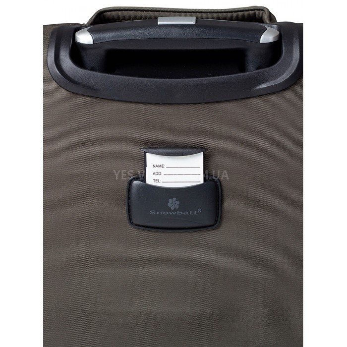 Набор чемоданов Франция (L M S-3шт) ткань хаки/Snowball 87303, фото 10