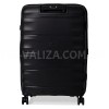 Набор чемоданов Франция (L M S-3шт) полипропилен чёрный/Airtex 242, фото 15