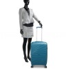 Валіза середня М поліпропілен зелена 65х43х27+5/72л/3.5кг/Worldline287, фото 20