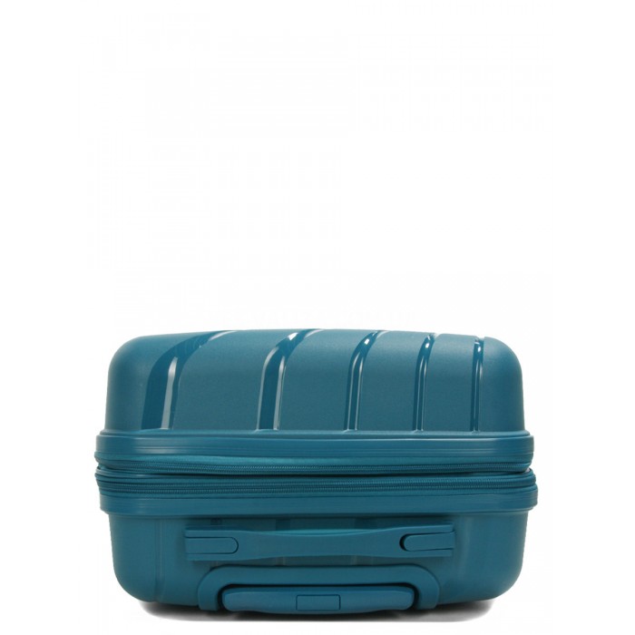 Чемодан малый S полипропилен зелёный 55х38х24+5/47л/2.8кг/Worldline287, фото 6