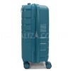 Валіза мала S поліпропілен зелена 55х38х24+5см/47л/2.8кг/Worldline 287, фото 14